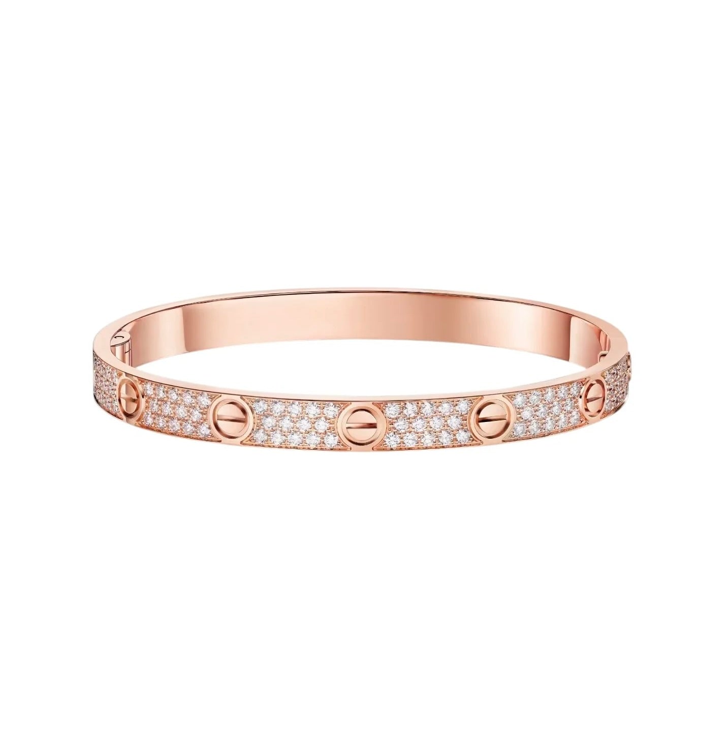 [Amore]LOVE BRACELET 6.1MM DIAMOND-PAVED