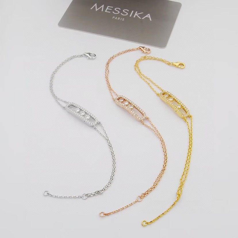 [Amore] Move Classique pavé bracelet