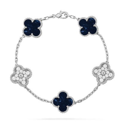 [Amore]CLOVER 5 MOTIF PIETERSITE BRACELET COLLECTION