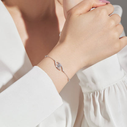 [Amore]Lucky Eye Pave-Set Diamond Bracelet