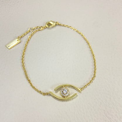 [Amore]Lucky Eye Pave-Set Diamond Bracelet