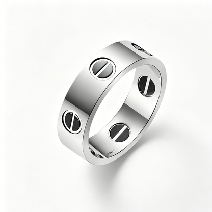 [Amore]LOVE RING 5.5MM NO DIAMONDS  CERAMIC