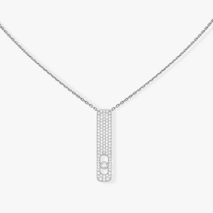 [Amore]MY FIRST DIAMOND PAVED NECKLACE