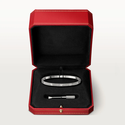 [Amore]LOVE BRACELET 3.65MM DIAMOND-PAVED