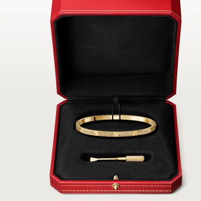 [Amore]LOVE BRACELET 3.65MM DIAMOND-PAVED