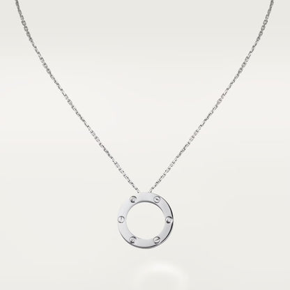 [Amore]LOVE NECKLACE 16MM 3 DIAMONDS