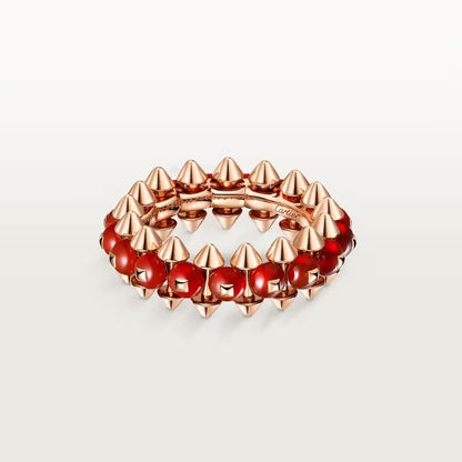 [Amore]CLASH 7.9MM AGATE CHALCEDONY RING