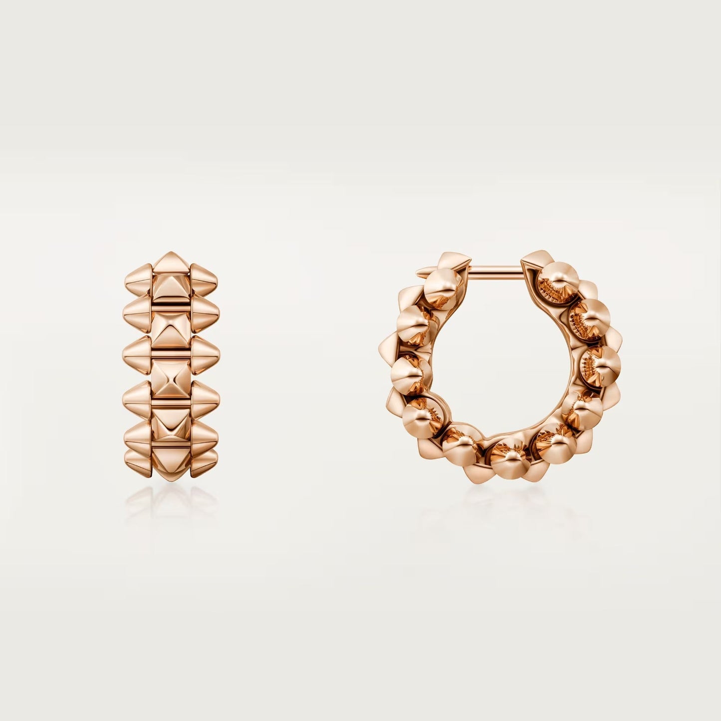[Amore]CLASH MINI HOOP EARRINGS