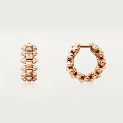 [Amore]CLASH MINI HOOP EARRINGS