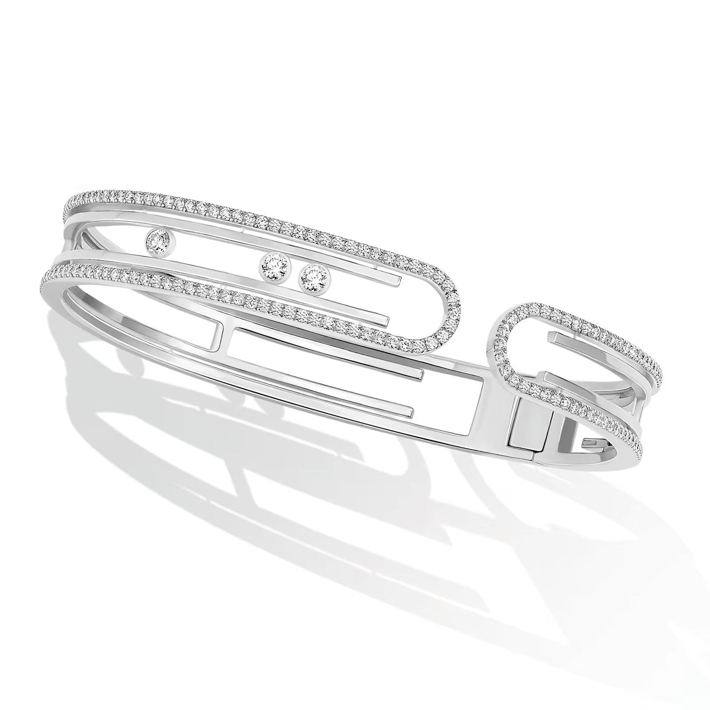 [Amore]MOVE 10TH PAVED DIAMOND BRACELET
