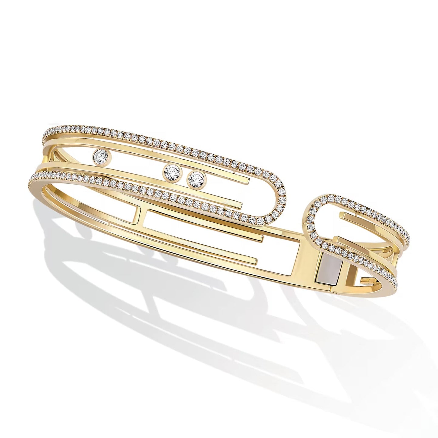 [Amore]MOVE 10TH PAVED DIAMOND BRACELET