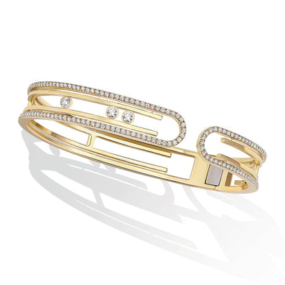 [Amore]MOVE 10TH PAVED DIAMOND BRACELET