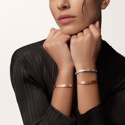 [Amore]LOVE BRACELET 6.1MM BRUSHED