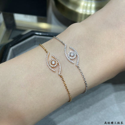 [Amore]Lucky Eye Pave-Set Diamond Bracelet