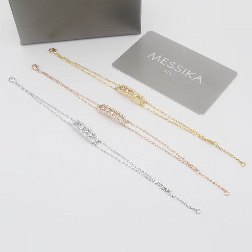 [Amore] Move Classique pavé bracelet