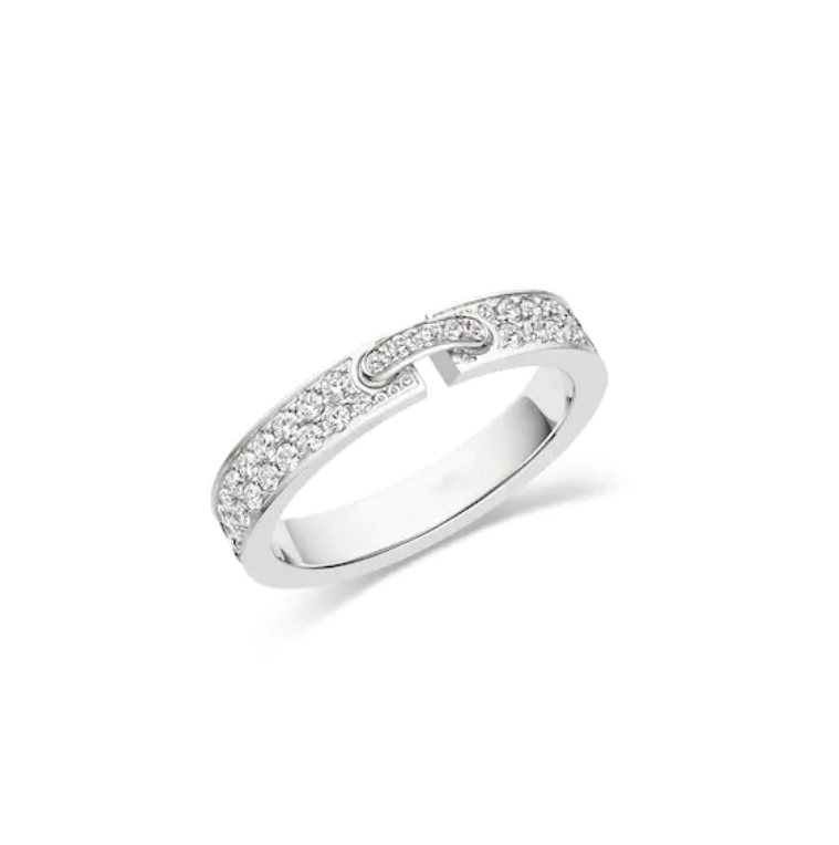 [Amore]ALLIANCE LIENS VIDENCE PAVED DIAMOND 4MM RING