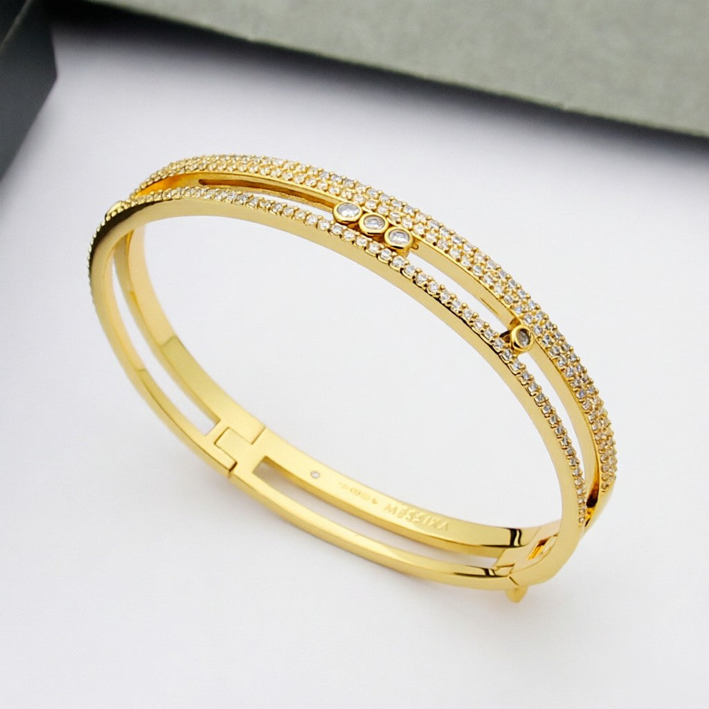 [Amore]Move Romane pavé bangle