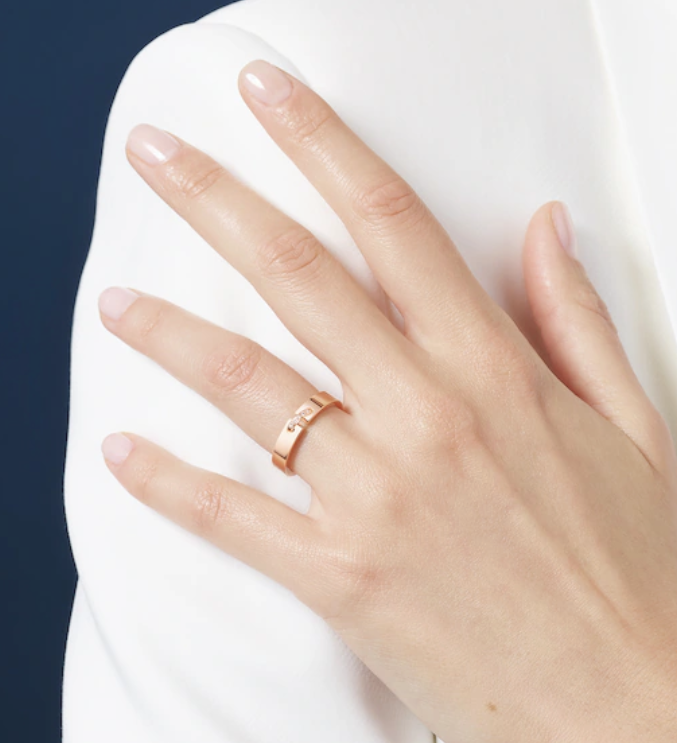 [Amore]ALLIANCE LIENS VIDENCE DIAMOND 4MM RING