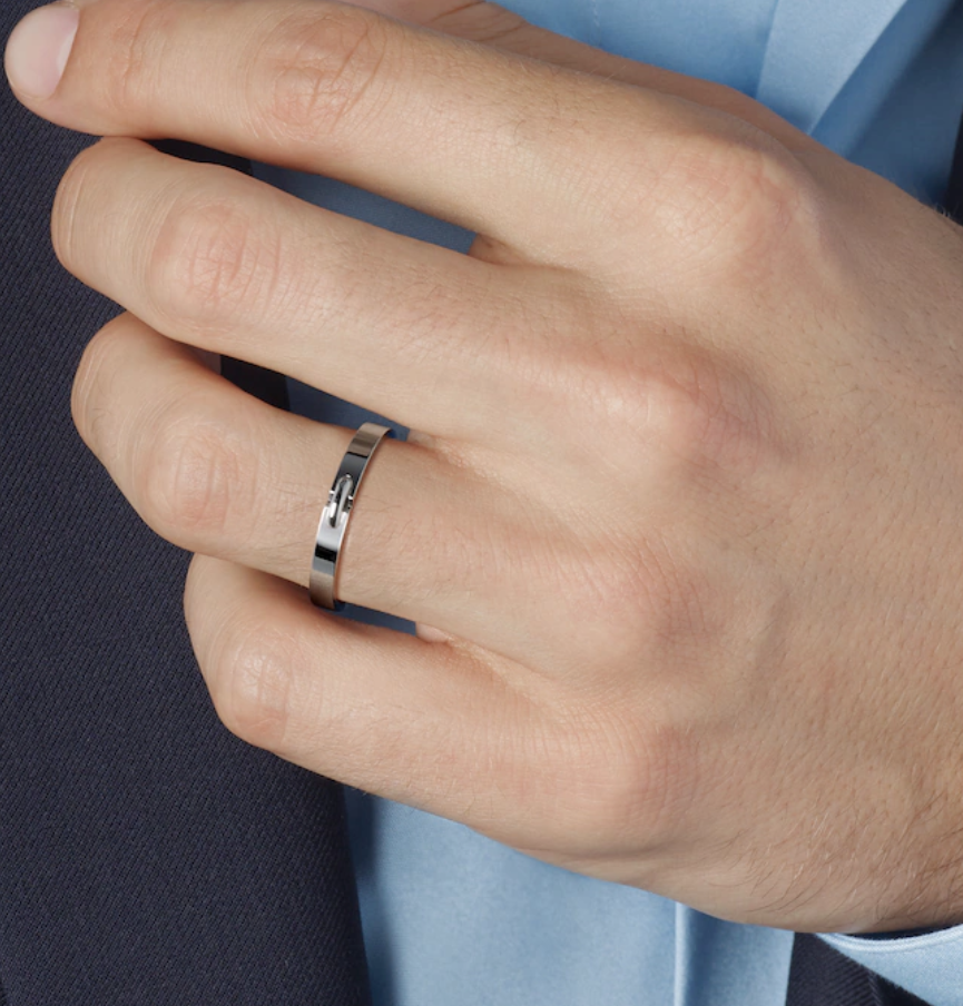 [Amore]ALLIANCE LIENS VIDENCE 3MM RING