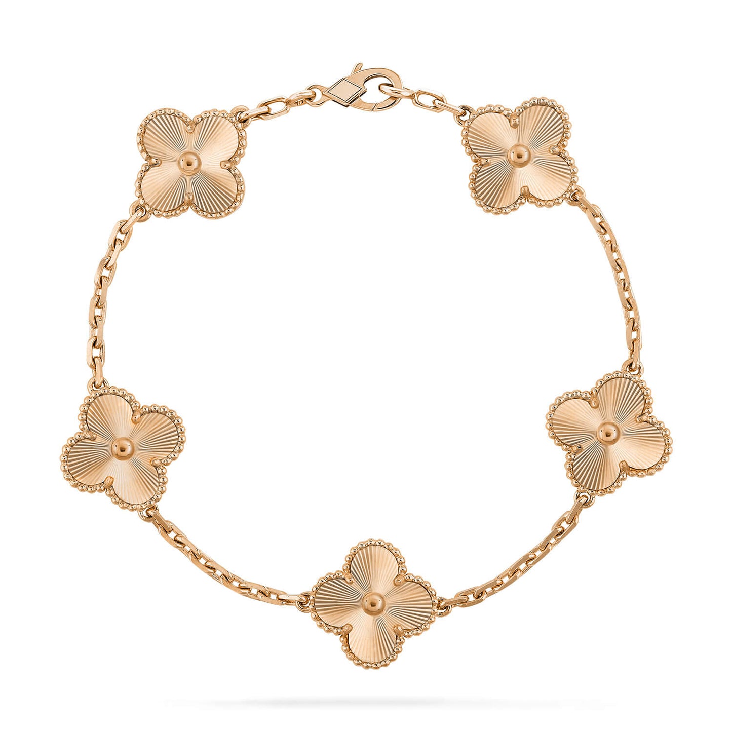 [Amore] CLOVER 5 MOTIF LASER BRACELET COLLECTION