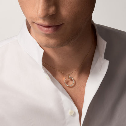 [Amore]JUSTE NECKLACE FULL DIAMOND