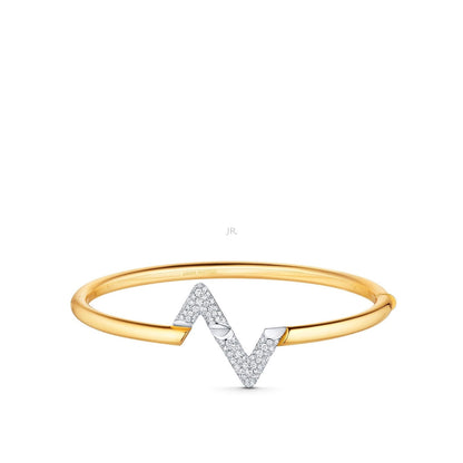 [Amore]VOLTE UPSITE DOWN GOLD DIAMOND BRACELET
