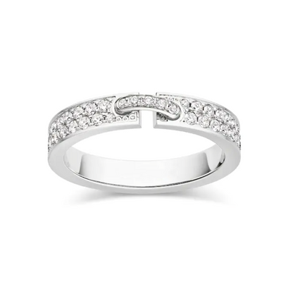 [Amore]ALLIANCE LIENS VIDENCE PAVED DIAMOND 4MM RING