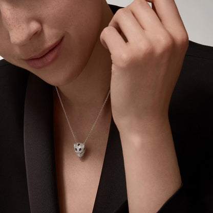 [Amore]PANTHERE FULL DIAMOND NECKLACE