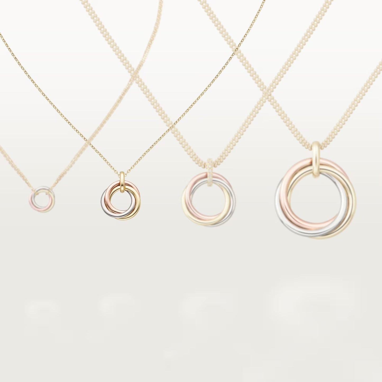 [Amore]TRINITY SMALL NECKLACE