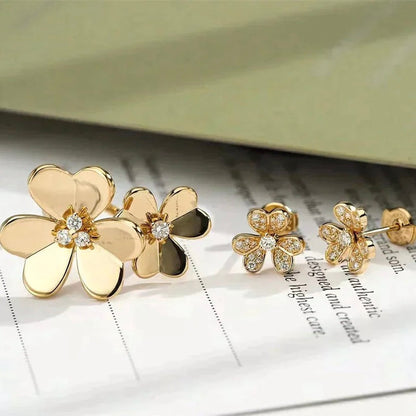 [Amore]CLOVER COMOS GOLD DIAMOND RING