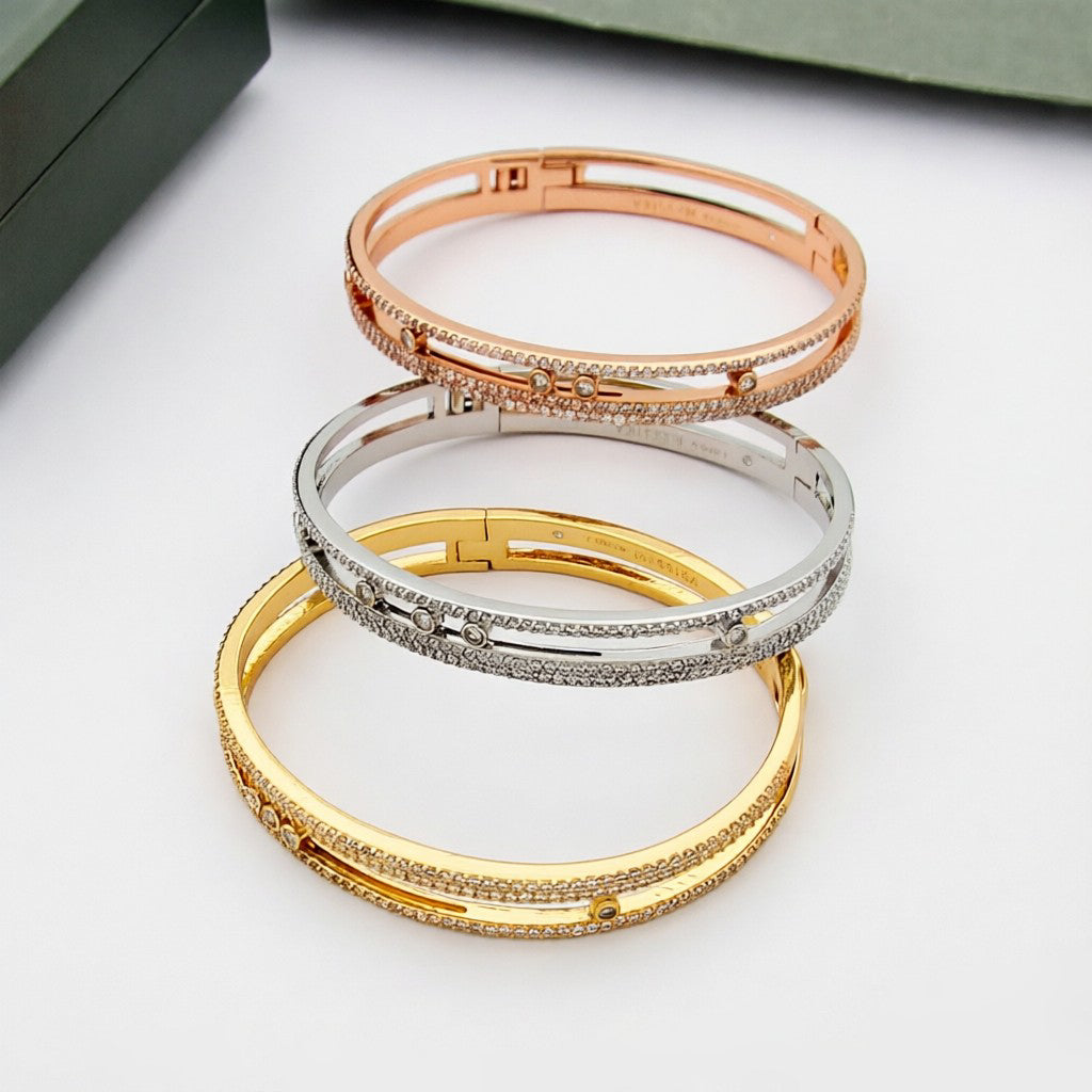 [Amore]Move Romane pavé bangle