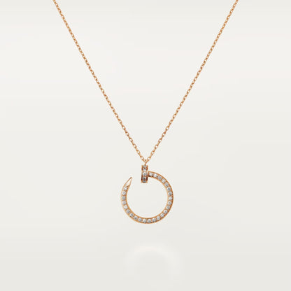 [Amore]JUSTE NECKLACE FULL DIAMOND