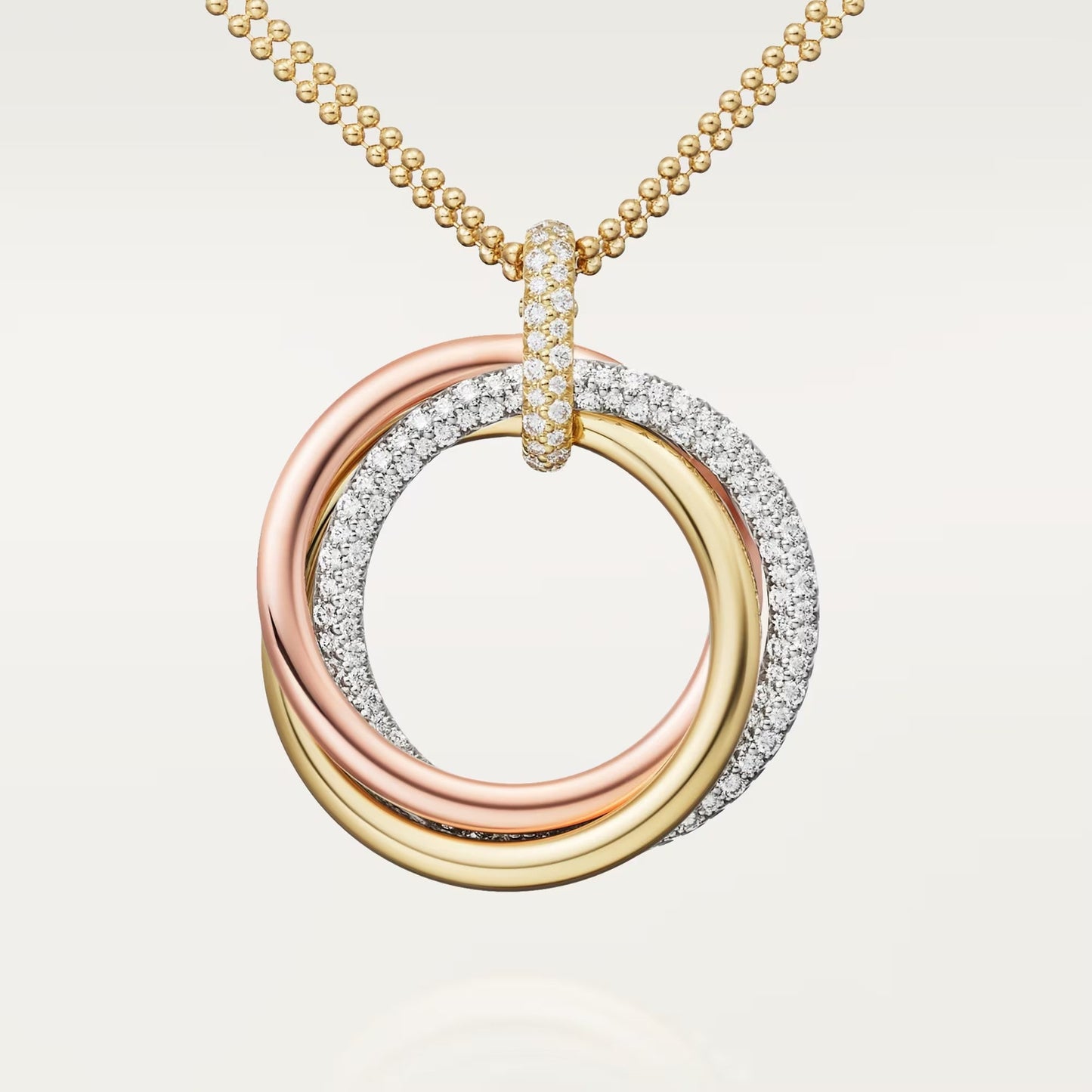 [Amore]TRINITY LARGE NECKLACE