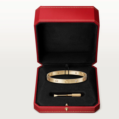 [Amore]LOVE BRACELET 6.1MM 4 DIAMONDS