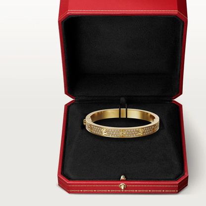 [Amore]LOVE BRACELET 6.1MM DIAMOND-PAVED
