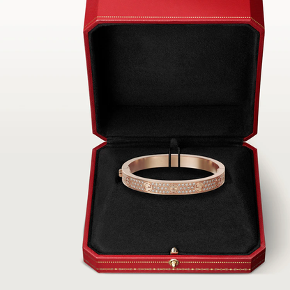 [Amore]LOVE BRACELET 6.1MM DIAMOND-PAVED