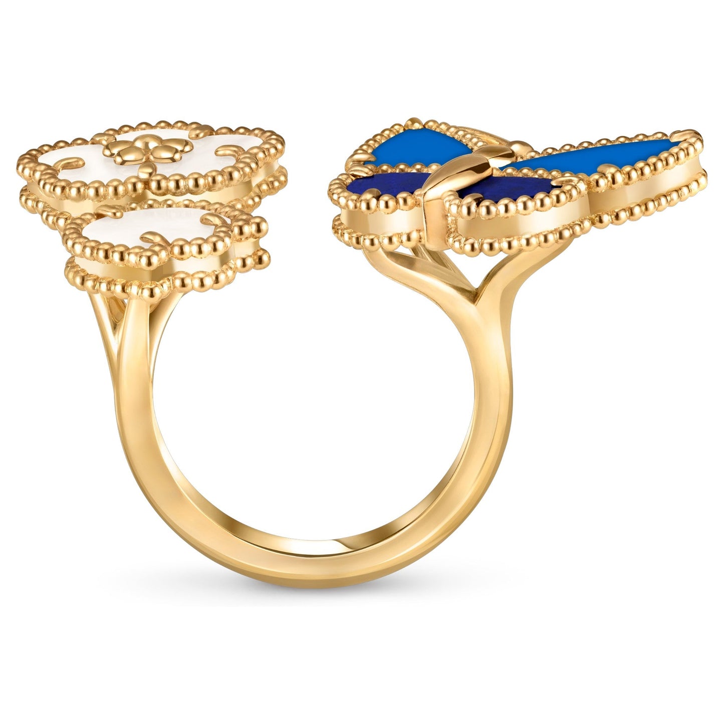 [Amore]LUCKY SPRING BUTTERFLY OPEN-FACE RINGS