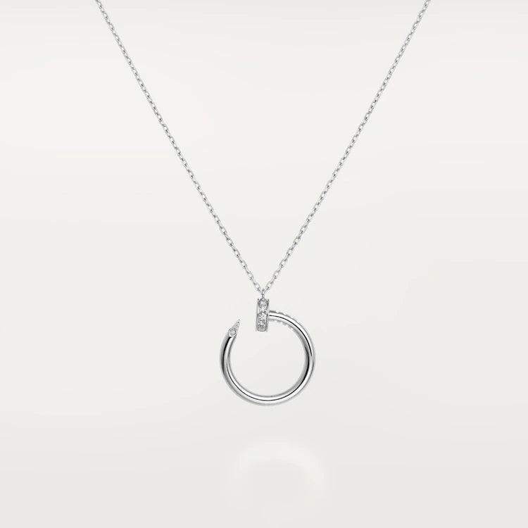 [Amore]JUSTE NECKLACE SILVER