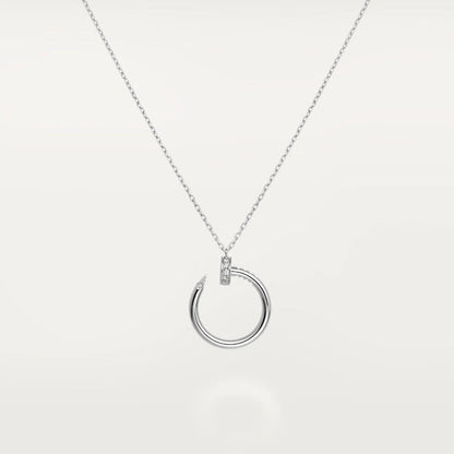 [Amore]JUSTE NECKLACE SILVER