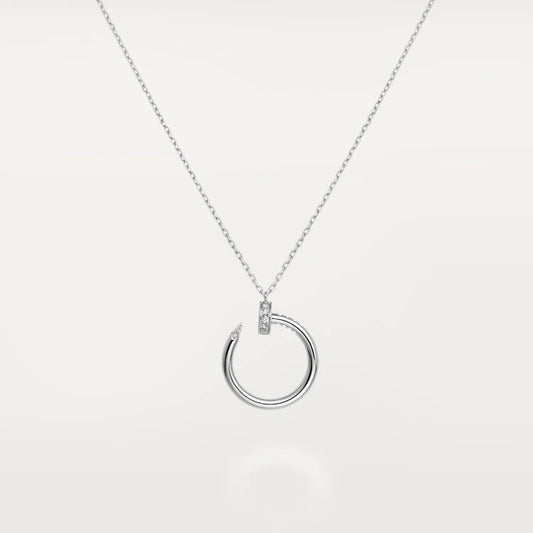 [Amore]JUSTE NECKLACE SILVER