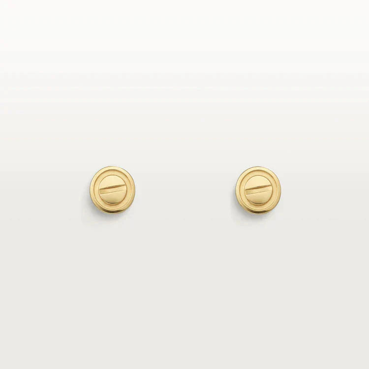 [Amore]LOVE EARRINGS GOLD 10MM