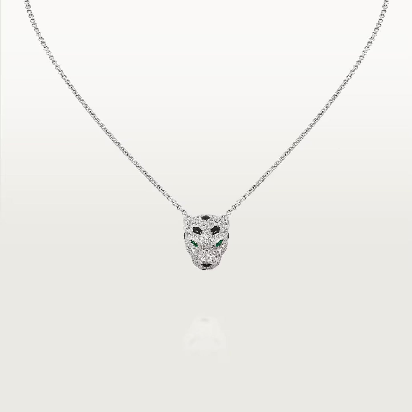 [Amore]PANTHERE FULL DIAMOND NECKLACE