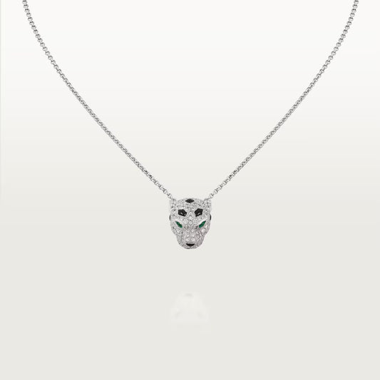 [Amore]PANTHERE FULL DIAMOND NECKLACE
