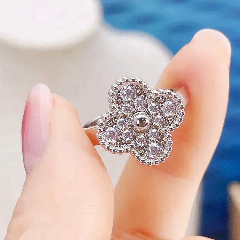 [Amore]CLOVER DIAMOND RING
