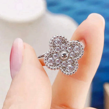 [Amore]CLOVER DIAMOND RING