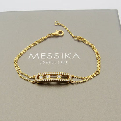 [Amore] Move Classique pavé bracelet