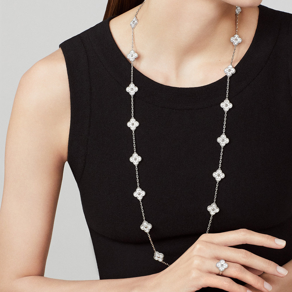 [Amore]CLOVER 20 MOTIFS  LASER SILVER