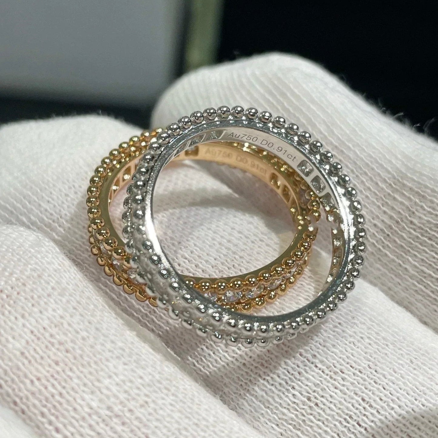 [Amore]PERLEE DIAMOND ROSE GOLD RING
