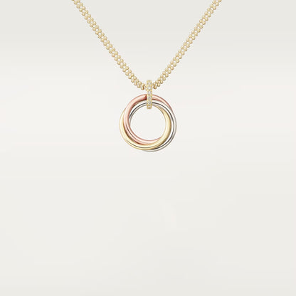 [Amore]TRINITY MEDIUM  DIAMONDS NECKLACE