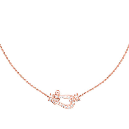[Amore]FORCE 10 PINK GOLD DIAMOND NECKLACE